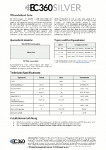 EC360® SILVER EC360® SILVER Wärmeleitpad Datenblatt
